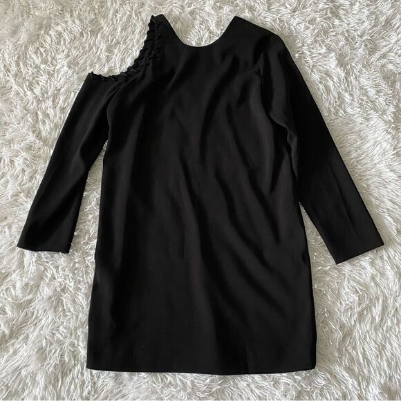NWT IRO Breen Shift Style Cocktail Little Black Dress Size 8 - Picture 3 of 8